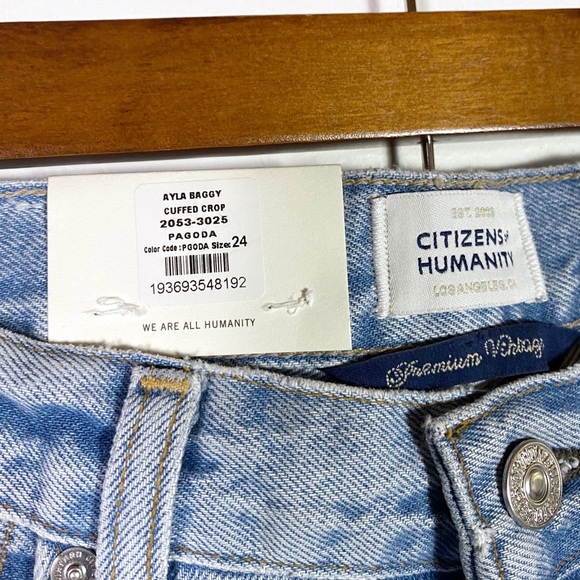 Citizens of Humanity Ayla Baggy Jeans Pagoda - Picture 7 of 7